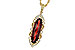 M226-60070: NECK 2.58 GARNET 2.70 TGW