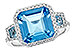 M226-61870: LDS RG 4.40 TW BLUE TOPAZ 4.60 TGW