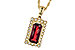M309-28225: NECK 1.80 GARNET 1.95 TGW