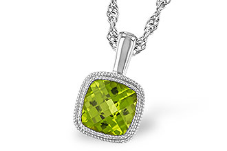 M310-23725: NECKLACE .95 CT PERIDOT