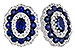 M310-26443: EARR 1.77 TW SAPPHIRE 2.24 TGW (5x3MM SAPP)