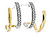 M311-12743: EARRINGS .12 TW