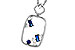 M311-14589: NECKLACE .35 TW SAPPHIRE .46 TGW