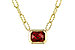 M311-14616: NECKLACE 1.45 GARNET (18")