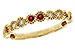 M311-15525: LDS WED RG .16 TW RUBY .25 TGW
