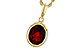M312-00961: NECKLACE 2.02 TW GARNET 2.05 TGW (9x7 GAR)